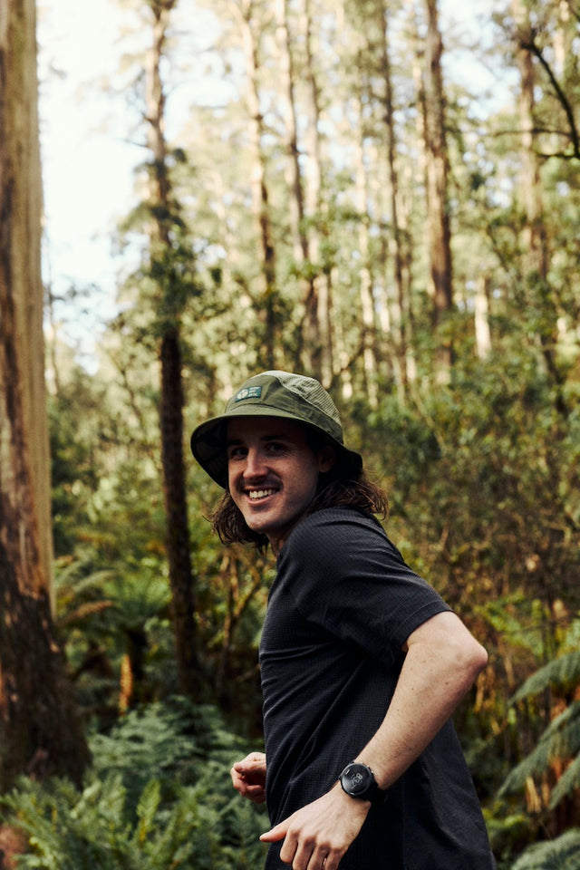 B-SERIES "MONSTERA" Bucket Hat